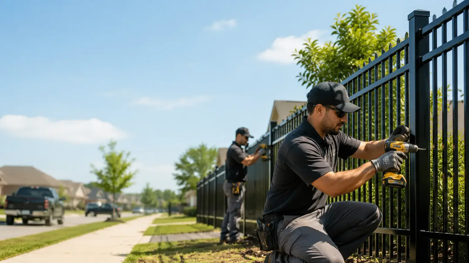 Metal Fence Installation in Drummond, OK